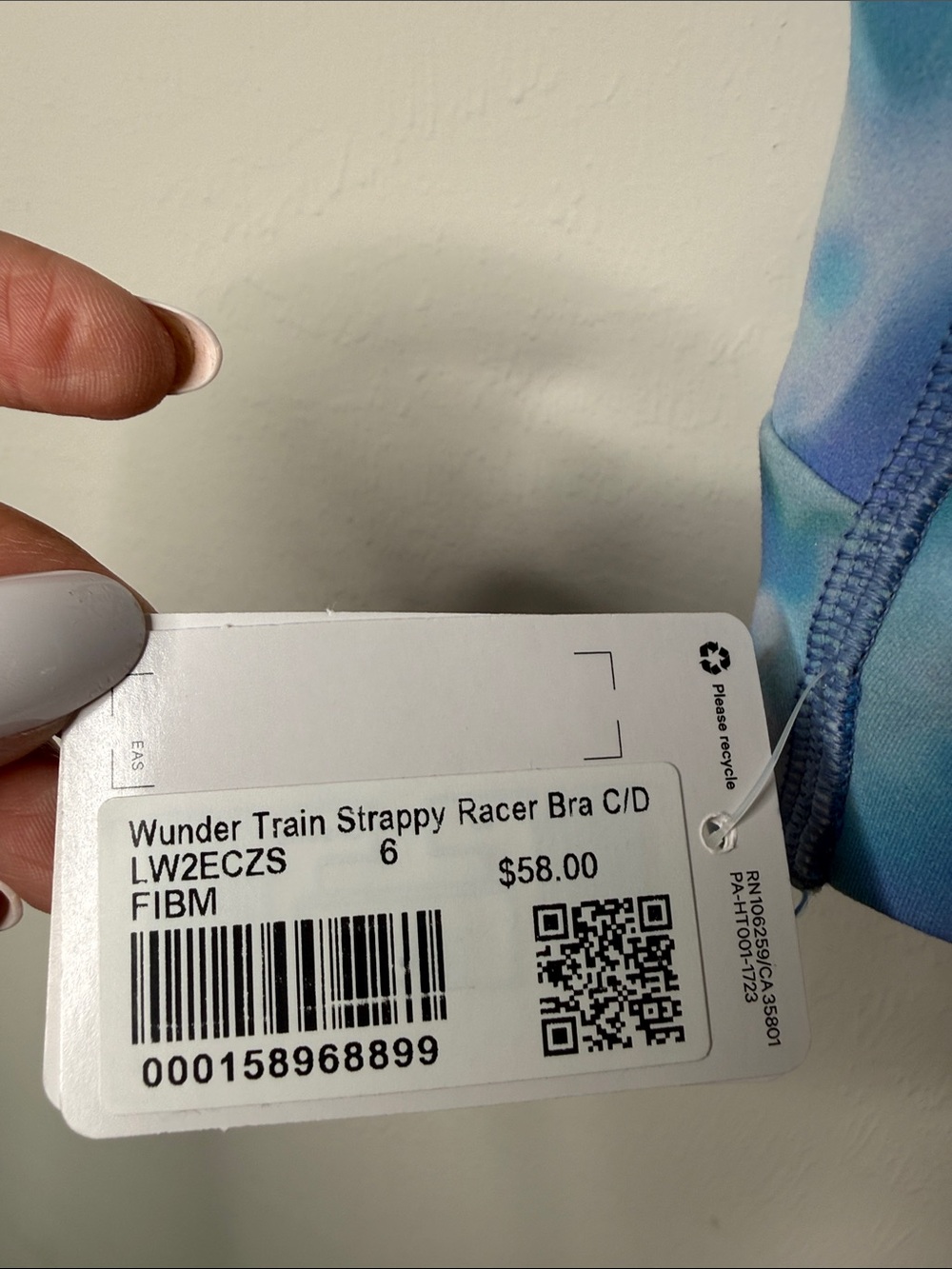 Lululemon Wunder Train Strappy Racer Bra C/D - Picture 6 of 6